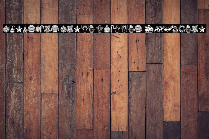 Christmas Carol Symbols Regular Example 2