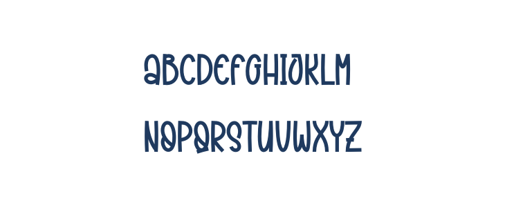 Christmas Caroling Uppercase