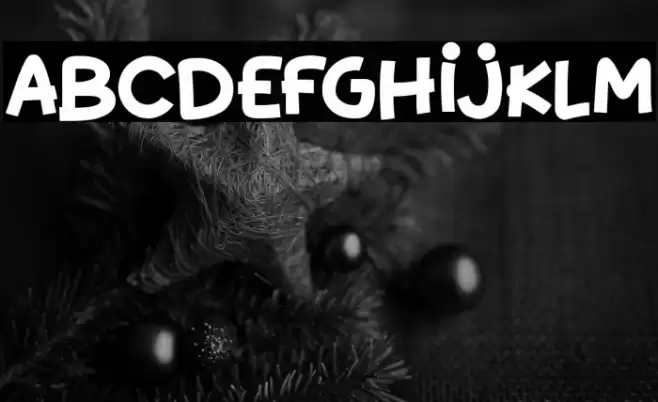 Christmas Carols Font examples