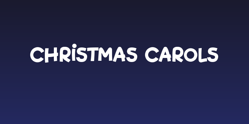 Christmas Carols Social Header