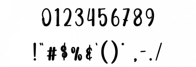 Christmas Casual 字体 其它煤焦