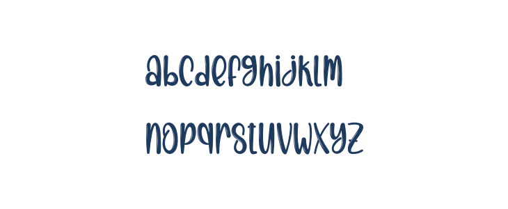 Christmas Casual Lowercase