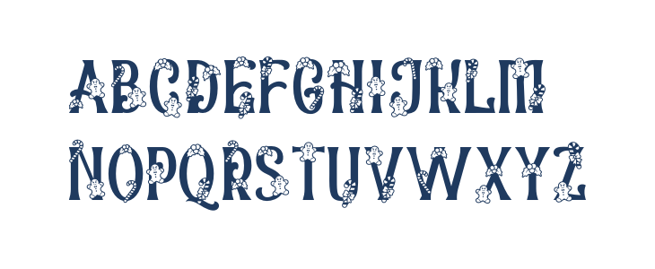 Christmas Chances Candy Uppercase