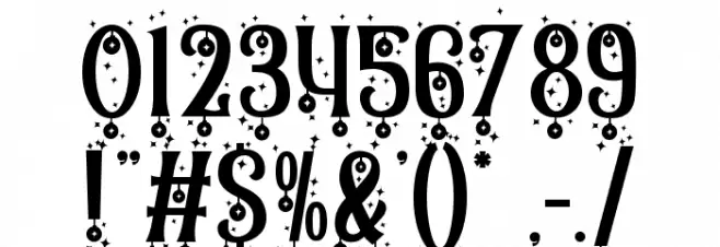 Christmas Chances Decorative Caratteri ALTRI CARATTERI