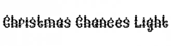 Christmas Chances Light font caratteri gratis