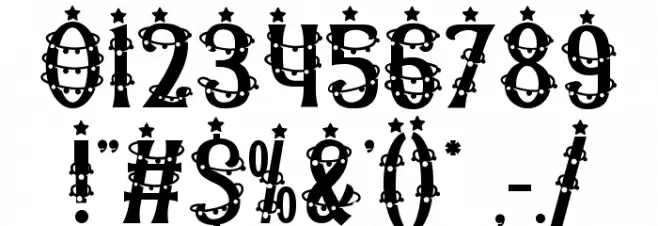 Christmas Chances Light Caratteri ALTRI CARATTERI