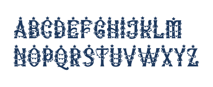 Christmas Chances Light Uppercase