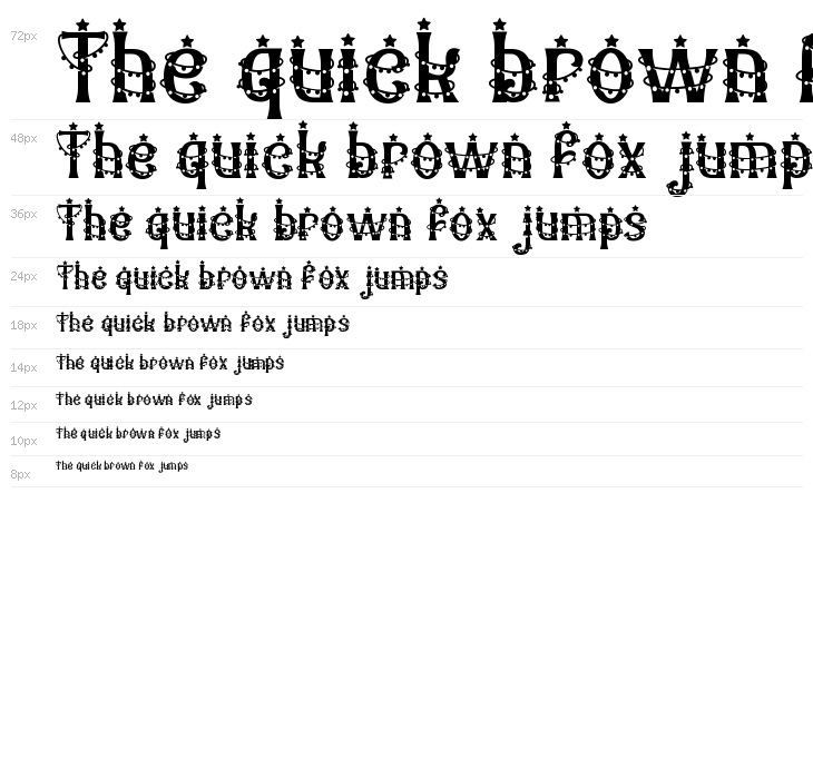 Christmas Chances Light Waterfall