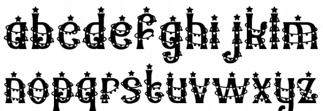 Christmas Chances Light Caratteri MINUSCOLO