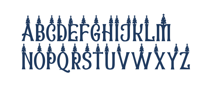 Christmas Chances Tree Uppercase