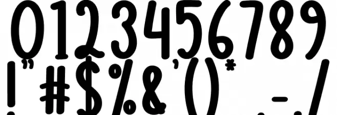 Christmas  Charity フォント その他の文字