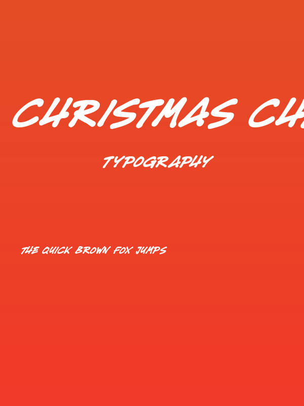 Christmas Cheer Italic Poster