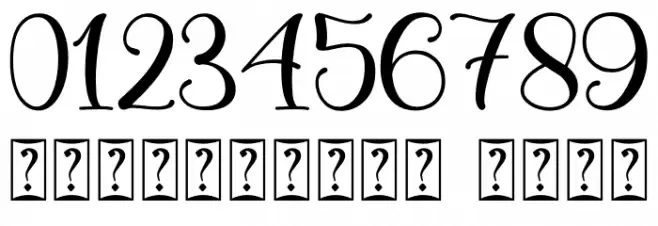 Christmas Cheer - Personal Use Font OTHER CHARS