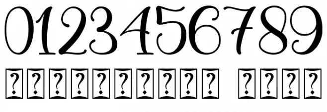 Christmas Cheer - Personal Use Font OTHER CHARS