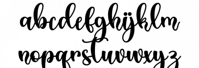 Christmas Cheer - Personal Use Font Litere mici