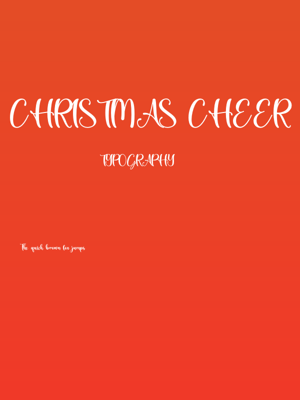 Christmas Cheer - Personal Use Poster