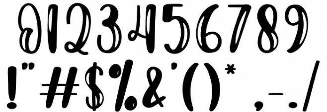 Christmas Cherfully Caratteri ALTRI CARATTERI