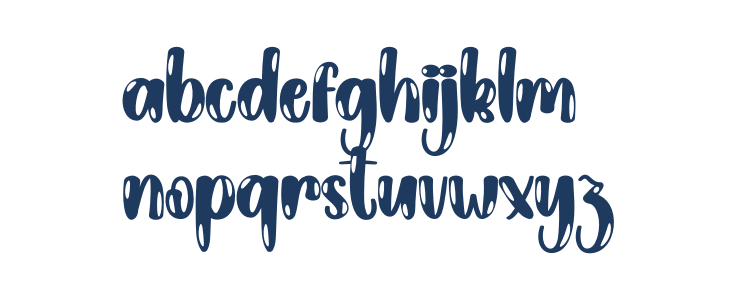 Christmas Cherfully Lowercase