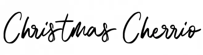 Christmas Cherrio font caratteri gratis