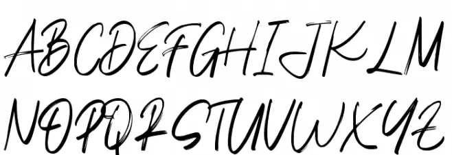 Christmas Cherrio Font UPPERCASE