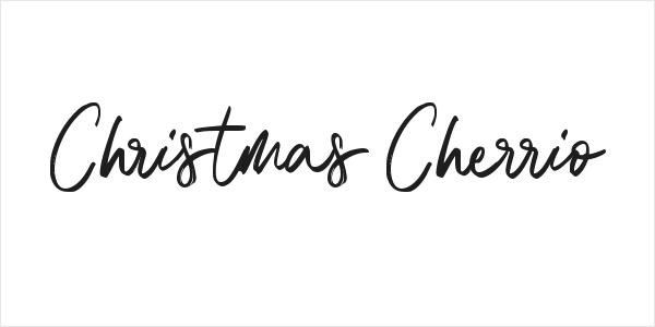 Christmas Cherrio Logo