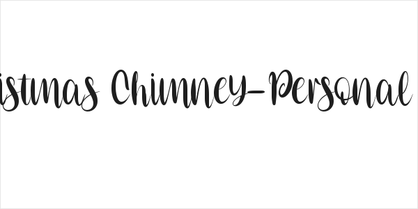Christmas Chimney-Personal use Logo