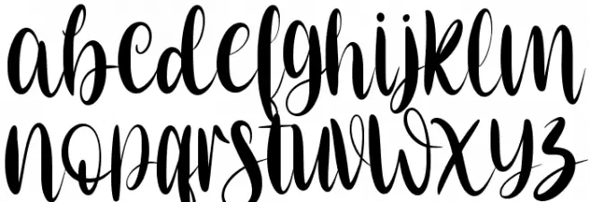 Christmas Chimney-Personal use Caratteri MINUSCOLO