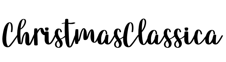 Christmas   Classica  Frei Schriftart Herunterladen