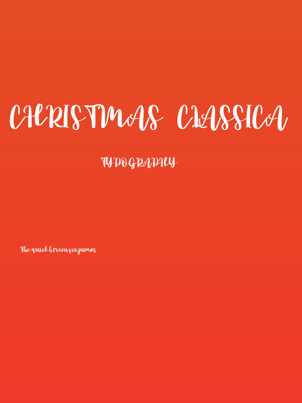 Christmas   Classica Poster