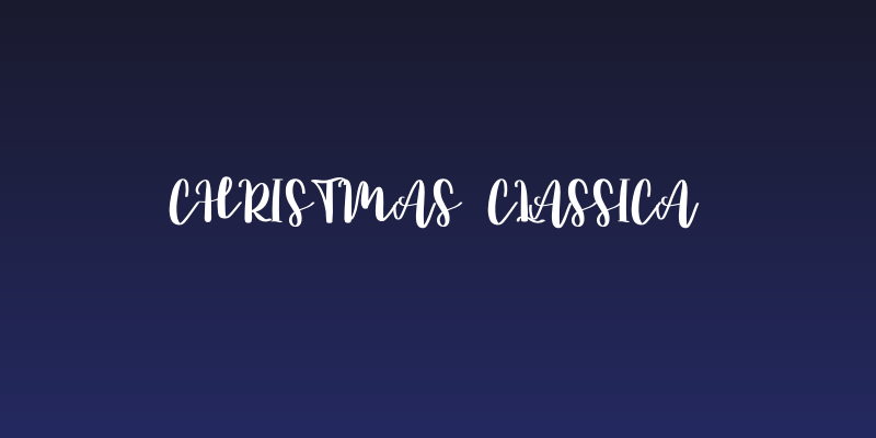 Christmas   Classica Social Header