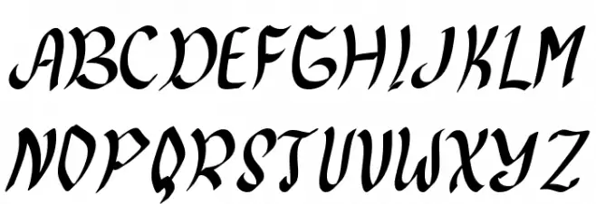 Christmas Collection Caratteri MAIUSCOLE