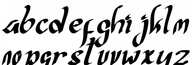 Christmas Collection Caratteri MINUSCOLO