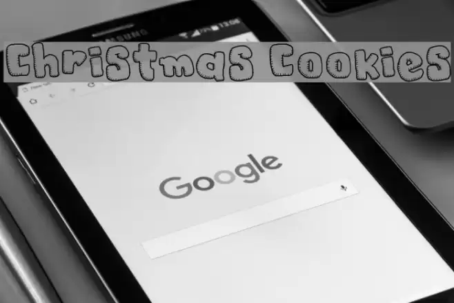 Christmas Cookies Font examples