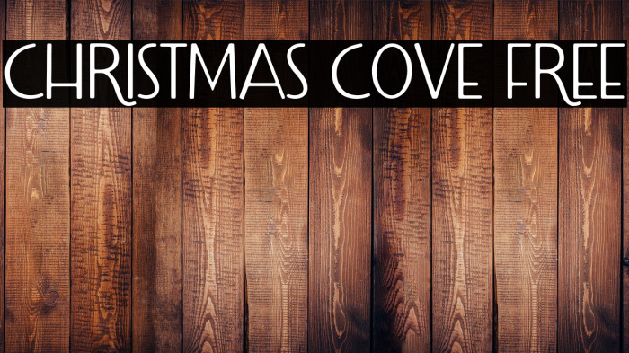 Christmas Cove Free Example 3