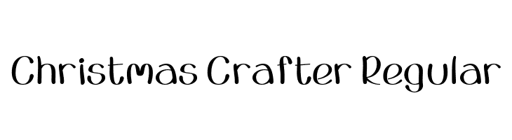 Christmas Crafter Regular  フリーフォントのダウンロード