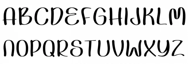 Christmas Crafter Regular Шрифта ВЕРХНИЙ