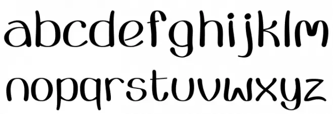 Christmas Crafter Regular خط أحرف صغيرة