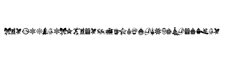 Christmas Cypher Icon PERSONAL Regular  les polices de caractères gratuit tlcharger