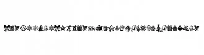 Christmas Cypher Icon PERSONAL Regular  les polices de caractères gratuit tlcharger