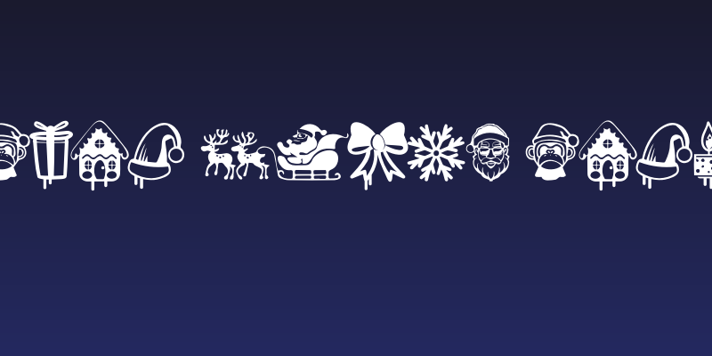 Christmas Cypher Icon PERSONAL Regular Social Header