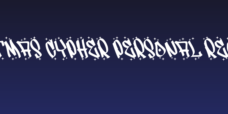 Christmas Cypher PERSONAL Regular Social Header