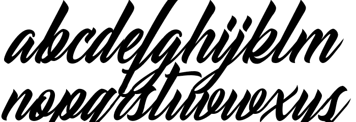 Christmas Day Personal Use Font LOWERCASE