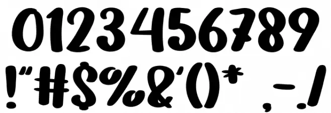 Christmas Day Font OTHER CHARS