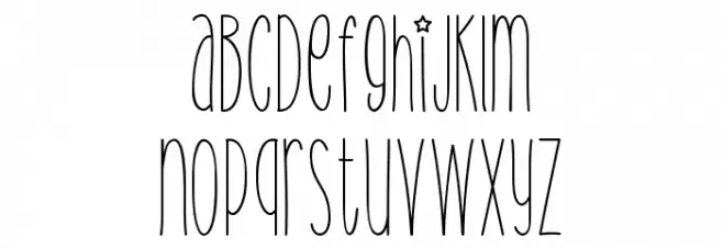 Christmas Day Font Litere mari
