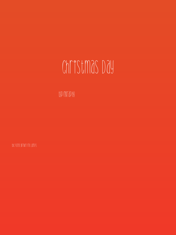 Christmas Day Poster