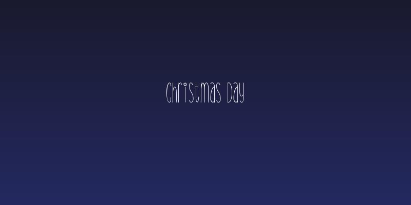 Christmas Day Social Header