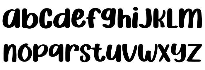 Christmas Day Font Litere mici