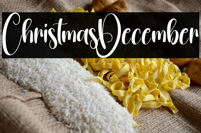 Christmas December Example 1