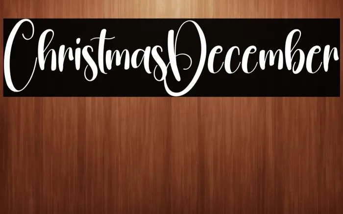 Christmas December Example 2