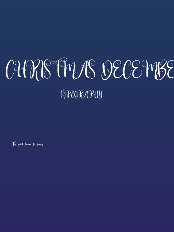 Christmas December Poster